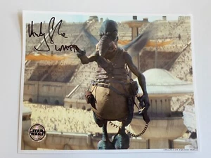 ANDY SECOMBE In-Person signiertes Autogramm 20x25cm OPX Star Wars - Bild 1 von 1