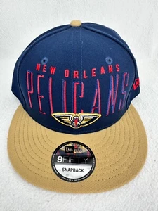 NEW ERA 9FIFTY SNAPBACK HAT NEW ORLEANS PELICANS NBA CAP - Picture 1 of 5