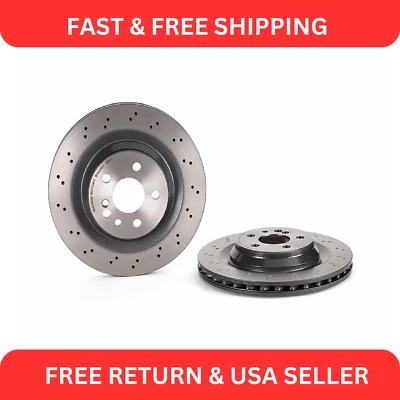 Brembo 09.B842.21 первоклассный задний тормозной ротор с УФ-покрытием для 03–06 CL55 AMG S55 AMG - Изображение 1 из 3