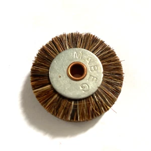 rotella a spazzola Mabeg 45x10x6 | cardboard brush wheel Mabeg table - Foto 1 di 1