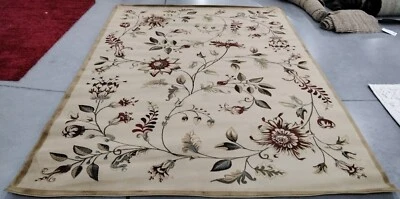 IVORY / MULTI 8' X 11' Back Stain Rug, Reduced Price 1172715551 LNH552-1291-8 - Image 1 of 4