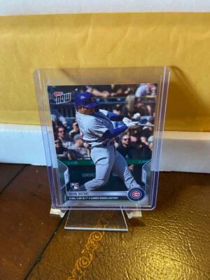 2022 TOPPS NOW SEIYA SUZUKI 8 RBI & 4 BB 1ST 4 GAMES ROOKIE RC #40 CHICAGO CUBS - Image 1 of 2