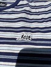 Vtg Matt Biolos Mayhem …Lost Surfboards￼ Striped Shirt Small Skateboarding