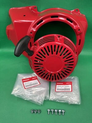 Genuine Honda Recoil Starter 28400-Z5T-305 & Fan Cover 19610-Z5T-000 GX340 GX390 - Image 1 of 4