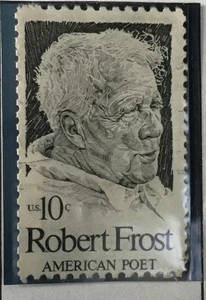 Francobollo Robert Frost - Foto 1 di 1
