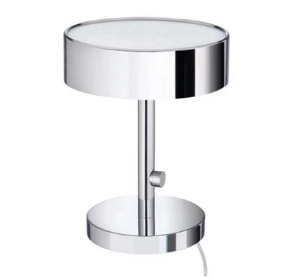 Abajur de mesa IKEA Stockholm LED com dimmer - acabamento cromado - Imagem 1 de 4
