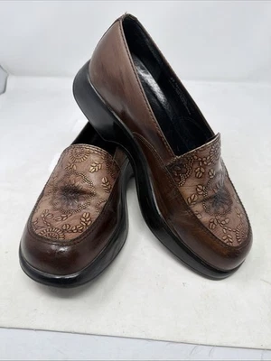 Zapatos de plataforma profesionales Dansko talla 39 EUR marrón floral Foto 1 de 4