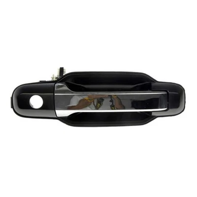 For Kia Sorento 2003-2006 Exterior Door Handle Front Passenger Side Chrome/Black Foto 1 de 4