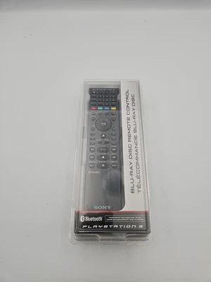 Official Sony PlayStation 3 PS3 Bluetooth Blu-Ray Disc Remote Control NEW Sealed - Image 1 of 2
