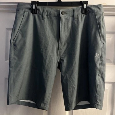 NUEVO Pantalones Cortos Hurley Híbridos para Caminar Para Hombre 34 Elastizados Impermeable Senderismo Aire Libre Golf Foto 1 de 4