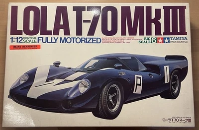Tamya Lola T-70 Mk III 1:12 Scale | VERY RARE - ORIGINAL BOX - RARE! - Image 1 of 4