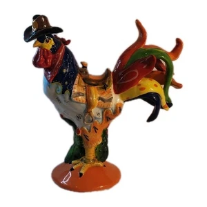 Gallo vaquero Poultry In Motion Western Omelet #16215 Sharon Neuhaus - Imagen 1 de 6