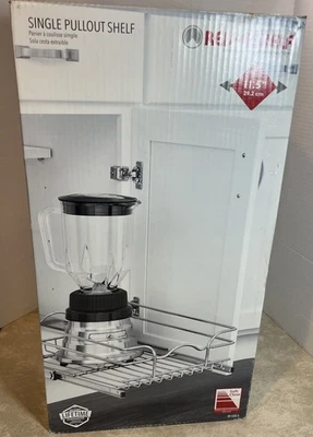 Rev-A-Shelf Single Pullout Shelf Organizer Soft Close Waste Container  11. 5 In - Image 1 of 4