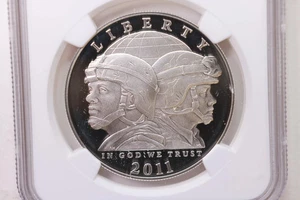 2011-P U.S. Army., Silver Dollar Commemorative., NGC PF-69., Store #GMC011 - Picture 1 of 2