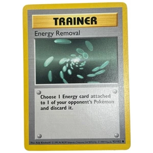 Pokemon - Energy Removal - 92/102 - Base Set - Common - Picture 1 of 2