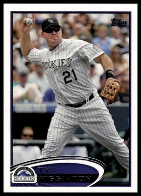 2012 Topps #154 Ty Wigginton - Image 1 of 2