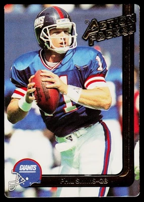 1991 Action Packed Phil Simms #188 New York Giants FOOTBALL - Image 1 of 2