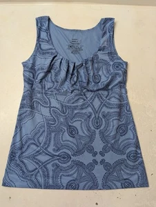 Patagonia Womens Top Size Small Purple Fireworks Tank Sleeveless Athleisure - Picture 1 of 7