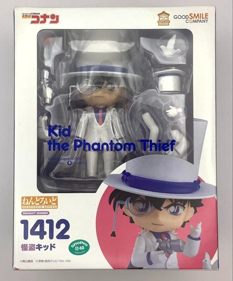 Good Smile Company Nendoroid 1412 Detective Conan Phantom Thief Kid New Japan - Image 1 of 4