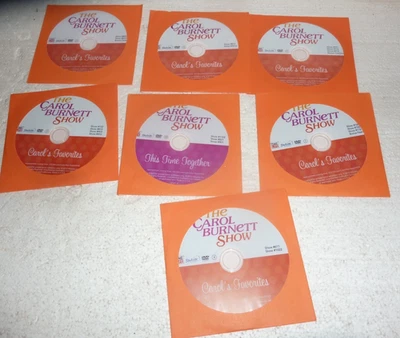 The Carol Burnett Show: Carol's Favorites 7 Loose DVD's  S-6 - Image 1 of 3