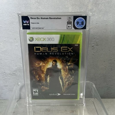 Deus Ex Human Revolution - Xbox 360 WATA 9.8 A+ Sealed - Image 1 of 4