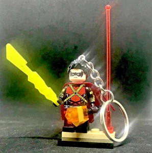 PEDESTAL LEGO ROBIN HERO BATMAN dc comics © coleccionistas - Imagen 1 de 5