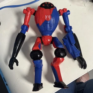 "Robot Spider-Man Into The Spider-Verse SP/DR 9"" Marvel Hasbro 2018" - Imagen 1 de 6