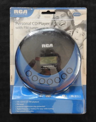 Vintage RCA RP3013 Persönliche CD Cd-R Cd-Rw Spieler Mit Fm Radio - New IN Paket - Bild 1 von 3