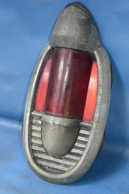 Mercury Monterey Montclair 1956 luz trasera cromada cubierta bisel lente Foto 1 de 4