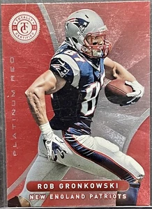 2012 Panini Totally Certified Platinum Red "Rob Gronkowski" - Bild 1 von 2