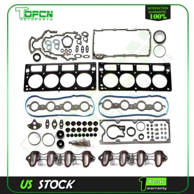 Juego completo de juntas de motor para Chevrolet Silverado 2500 HD 2001-2003 6,0 L Foto 1 de 4
