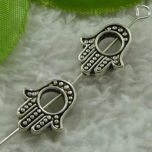 Free Ship 240 pcs tibet silver hand spacers 15x13mm B3934 - Picture 1 of 4