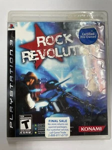 Rock Revolution (Sony PlayStation 3, 2008) PS3, CIB - Very Good - Picture 1 of 5