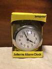 Vintage Robertshaw Lux Time Juliette Springwind Alarm Clock W/Original Box-Works