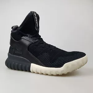 Men's ADIDAS 'Tubular X Knit' Sz 7 US Shoes Black White | 3+ Extra 10% Off - Picture 1 of 9