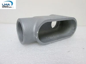 APPLETON APP LB67 GRAYLOY FM7 IRON CONDUIT BODY 2"  - Bild 1 von 2