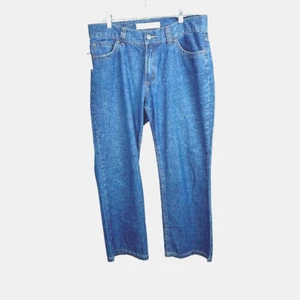 CABELAS CASUALS Jeans Womens 16 Blue 100% Cotton Soft Straight - Picture 1 of 11