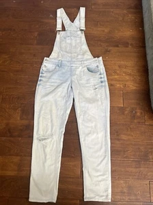 Vintage BLUE SPICE Overalls Women sz 9 - Picture 1 of 16