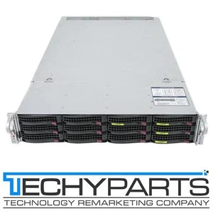 Supermicro 6029U-TRT 2x Xeon Gold 5120 2.2GHz 192GB 12-Bay 3.5" 2U Server 4xNVMe - Picture 1 of 6