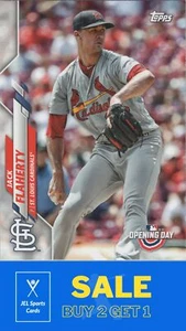 2020 Topps Opening Day #76 Jack Flaherty - Picture 1 of 2