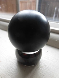 Sphere Shungite NATURAL 40mm 2.5inch not polished, great palm size, Anti EMF - Picture 1 of 2