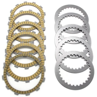 Clutch Friction Disc Plate Kit For Honda CB400F CB400SF CBX400F CBX550 CBR400 Foto 1 de 4