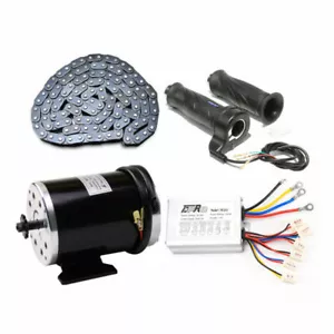 48V 1000W Brush Electric Motor Controller kit for E-bike Scooter ATV Quad Gokart - Picture 1 of 8
