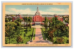 Postkarte: CT Aetna Lebensversicherungsgesellschaft, Hartford, Connecticut - unverpostet - Bild 1 von 2