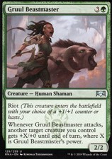 4 x Gruul Beastmaster. NM/M | Ravnica allegiance | Magic MTG