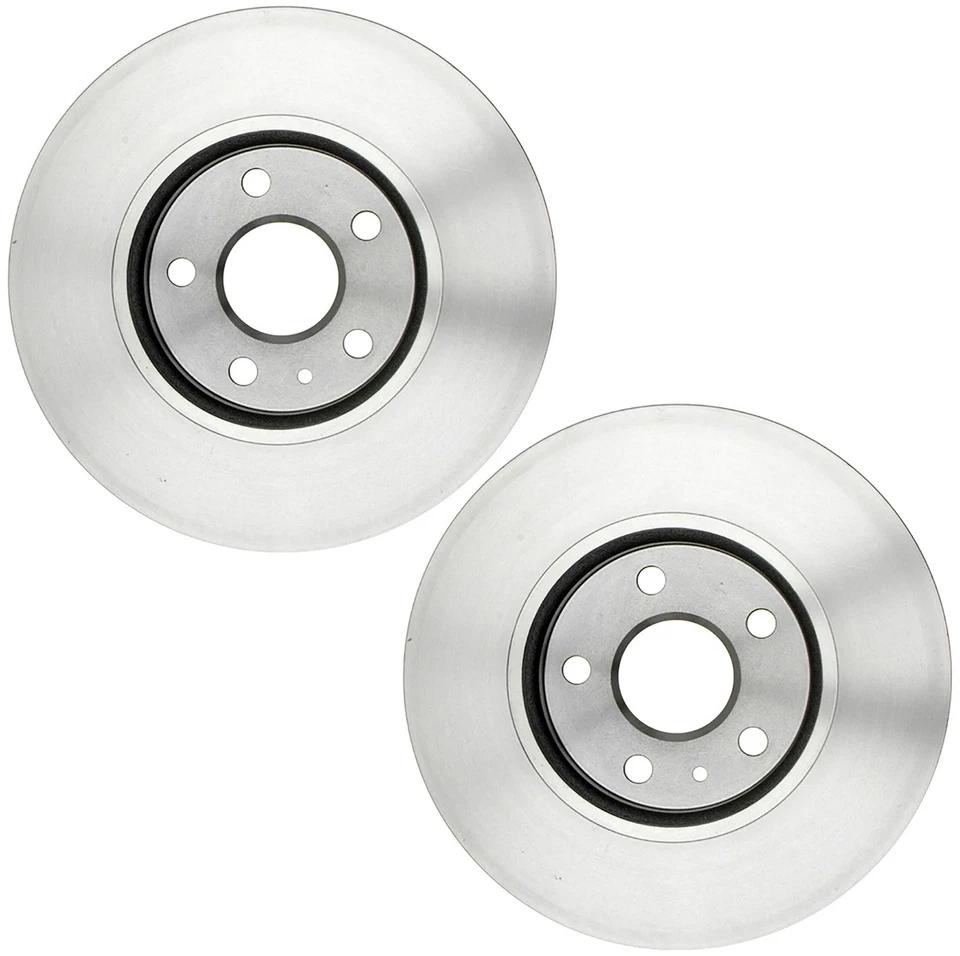 Pair Set of 2 Front Brake Disc Rotors ACDelco Adv For Cadillac CTS 2008-2014 - Image 1 of 1