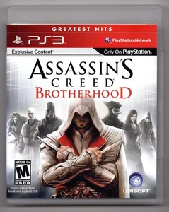 Assassins Creed Brotherhood PS3 Greatest Hits ©2010 Nuevo (sin envoltura retráctil) - Imagen 1 de 3