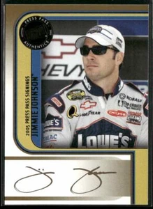 2005 Press Pass #NNO Jimmie Johnson Signings - Picture 1 of 2