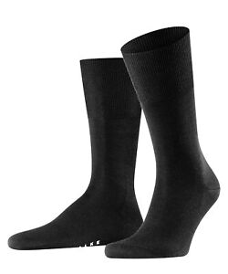 FALKE Airport Socken Herren Uni klimaregulierend durch Schurwolle