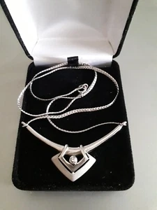 Sterling Silver Artisan Pendant Necklace - Picture 1 of 6